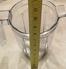 Vitamix Pitcher 32oz Rubber Lid & Plunger Tamper Stick Grey Read Description