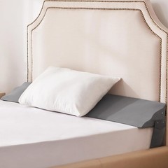 King Size Bed Wedge Pillow for Headboard – Mattress Gap Filler Wedge (0–8″)
