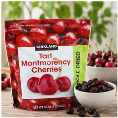 2-Pack Kirkland Signature Organic Dried Cherries, 20 oz