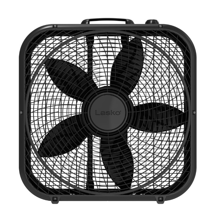 20″ Cool Colors Classic Box Fan with Weather-Resistant Motor, 3 Speeds…