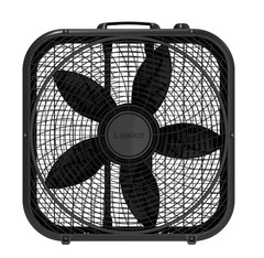 20″ Cool Colors Classic Box Fan with Weather-Resistant Motor, 3 Speeds…