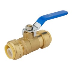 EFIELD 12 PCS 1/2″ PUSH FIT BALL VALVE HOT &COLD WITH CLIP, LEAD FREE