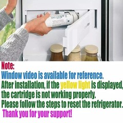 3Pack GE XWFE Refrigerator Replacement Water Filter （Without Chip❗Without Chip❗）