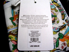 WILLIAMS SONOMA PAPILLON BUTTERFLY NAPKINS SET OF FOUR 85 COTTON 15 LINEN NWTAGS