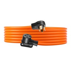 50 ft Dryer Extension Cord 4-Prong NEMA 14-30P to 14-30R Dryer Cord 30A