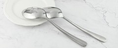 10.3-in Large Serving Spoons Set, 18/0 Stainless Steel, Heavy Duty, 2 Serving &