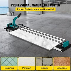 VEVOR 48″ Manual Tile Cutter 1200mm Ceramic Floor Tile Cutter w/ Laser Guide