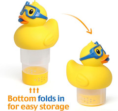 1 Inch Mini Pool Chlorine Floater ONLY for 1″ Tablets Mini Floating Pool Chlorin