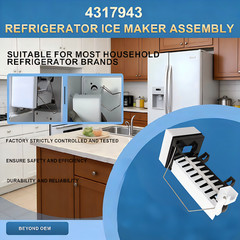 4317943 Refrigerator Icemaker Ice Maker for Whirlpool Kenmore Estate