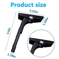 Shoe Assembly 45-16-0135 fit Milwauke 2720-20 & 2721-20 Black
