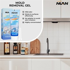 2PCS Mold Stain Remover Power Gel Cleaner for Front Loader Washing Machine Seal