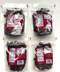 4 Packs Trader Joe’s Dried Pitted Tart Montmorency Cherries, 8oz X 4 Bags