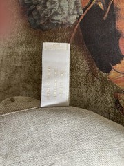 Anichini Set of 4 Linen Cotton Reversible Fruit Rectangular Placemats