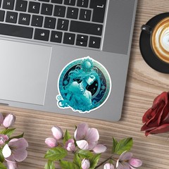 Aquarius Zodiac Astrology – Vinyl Decal Sticker – Car Window Laptop – ebn8748