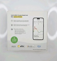Airthings Wave Plus-Radon & Air Quality Monitor with 6 sensors (CO2, VOC)
