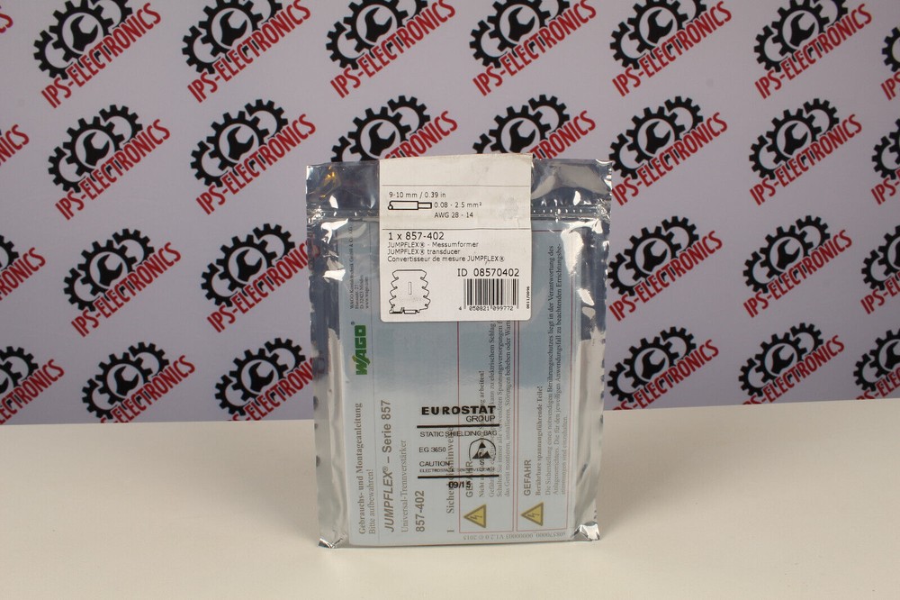WAGO JUMPFLEX 857-402 (isolation relay) – 6 months warranty