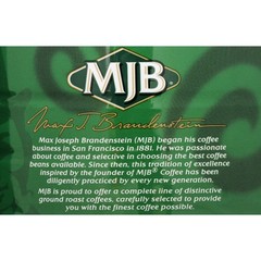 MJB European Ground Coffee Dark Roast 23 Ounce Can
