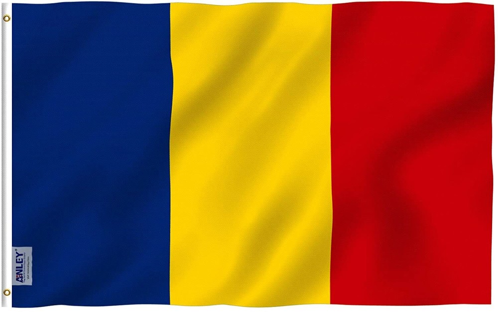 Anley Fly Breeze 3×5 Feet Romania Flag – Romanian Flags Polyester