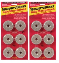 2 ~ Summit Mosquito Dunks Kills Mosquitos Before They’re Old Enough To Bite 6 pk
