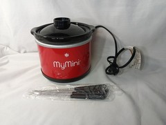 My Mini Chocolate Dipping Pot 20 Oz Capacity 40 Watts 120 Volts 60 Hz Ceramic