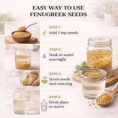 Fenugreek (Methi) Seeds Whole – 2 LBS Premium Spice for Cooking & Sprouting