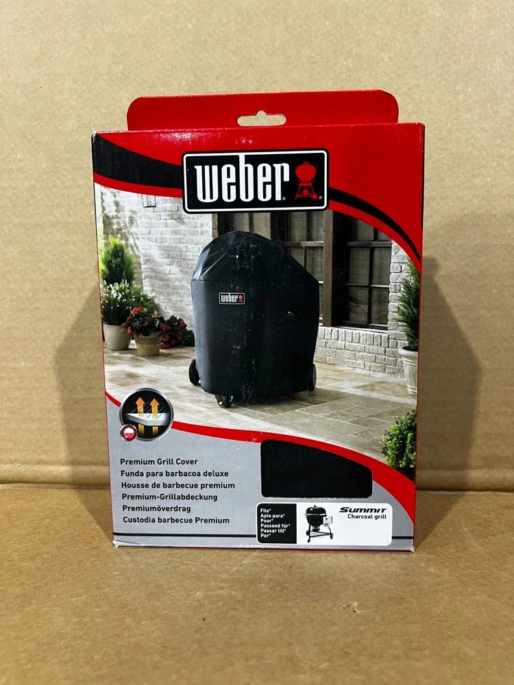 Weber Summit Kamado E6 Black Grill Cover 8030411