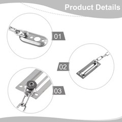 Heavy Duty Door Chain Lock Stainless Steel Anti-theft Door Lock Security Chai