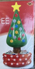 Beistle Creation Christmas Tree Inflatable Cooler 4.67 ft tall x 26 in Decor NEW
