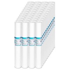 1-48 Pack 1/5/10/20 Micron 20″x2.5″ Whole House Sediment Water Filter Cartridges