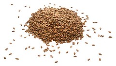 Organic Fresh Golden & Brown Whole Flax Seeds Raw, Dried, Non GMO