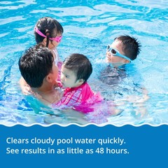 In The Swim – Clear Aid Pool Water Clarifier – Simplifies Pool Maintenance &
