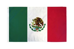 Mexico Flag 3x5ft 75D Ultrabreeze House Flag Mexican Flag