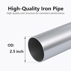 Mandrel Bends 8 Pcs, 2.5 Inches DIY Custom 2.5inch Mixed 8PCS Mild Steel