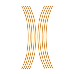 Pre-Cut 18.5 in Long 0.155 in. Replacement Trimmer Line