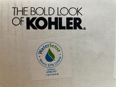 Kohler ‎Wide Spread BathroomSink Faucet 97093-4-BN – Sliver – Open Box