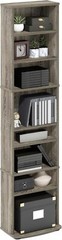 Media Storage Cabinet Movie Video Game Organizer DVDs CDs Tower Rack Stand Shelf