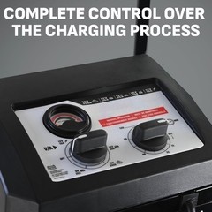 Wheeled Manual 10A Car Battery Charger and 250A Engine Starter