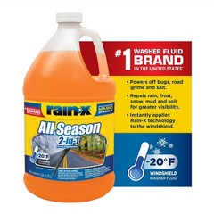 Rain-X All Season 2-in-1 Windshield Washer Fluid 2 pack
