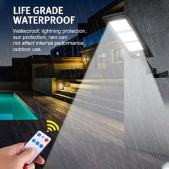 5000W Commercial Solar Street Lights Outdoor Dusk to Dawn Super Bright Road Lamp