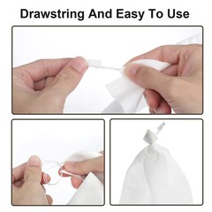 100/200PCS Grape Protection Bags Fruit Vegetable Mesh Bag Against Pest Anti-Bird