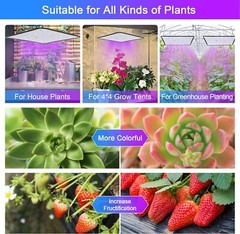 8500W LED Grow Light Panel Full Spectrum Lamp for Indoor Plant Veg Flower NEW US