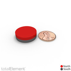7/8 x 1/4 Inch Neodymium Rare Earth Disc Magnets N52 (4 Pack)