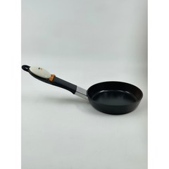Joie MSC Small Fry Mini Egg Pan Non-Stick Penguin Handle Black Silver Skillet