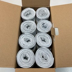 simplehuman Custom Fit Liners Trash Bags Size H, 30-35L – 8 PACK, 30 Liners/roll