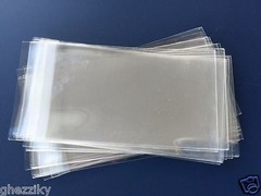 200 Clear Resealable Reclosable Self Adhesive Seal Lip & Tape Poly Cello Bags