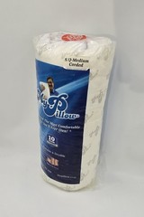 NEW MyPillow S/Q Medium Corded Bed Pillow Washable/Dryable White/Blue USA Made