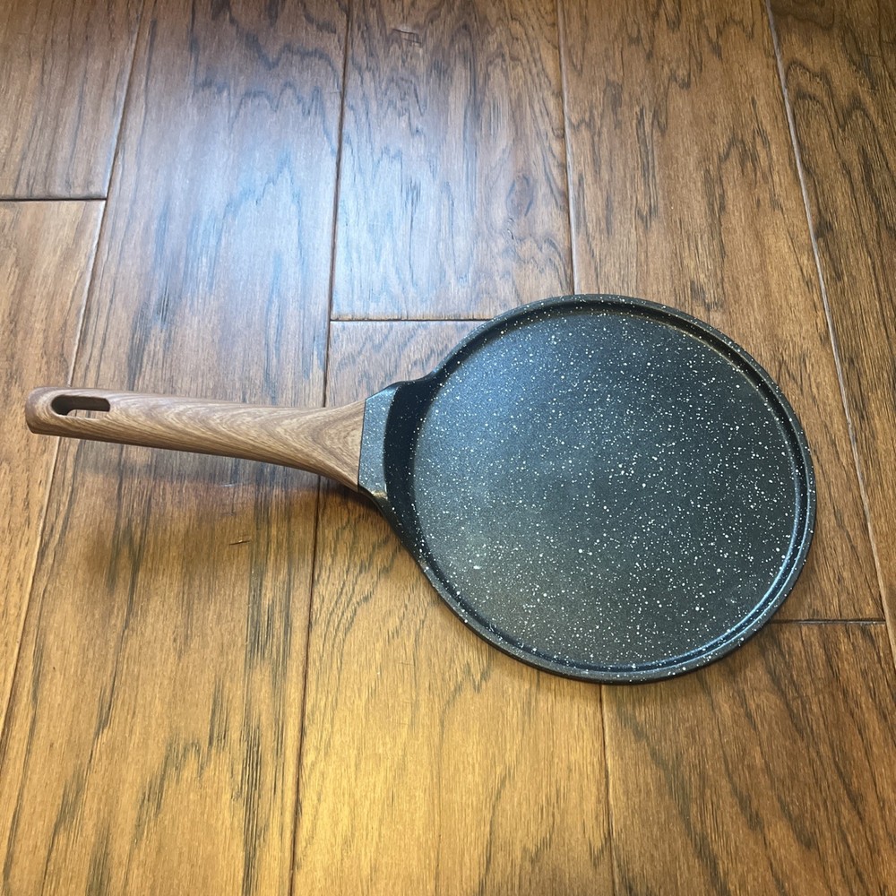 Eslite Life Granite Coated Induction Base Crepe Pan Comal 9.5 “