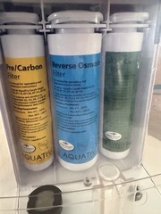AQUATRU Carafe Countertop SMART WI-FI Reverse Osmosis Water Purifier