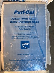 Calcite Corosex Media (Calcium Carbonate Mineral) pH Correction, Acid Neutralize