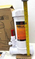 25280-110-000 CMP PowerClean Ultra in-Line Pool Chlorinator /clear glass LidREAD